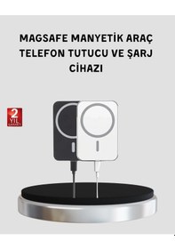 Resim Bfs Magsafe Uyumlu Kablosuz Powerbank Güçlü Mıknatıs, Hızlı Şarj, Kompakt Tasarım Çok Renkli 