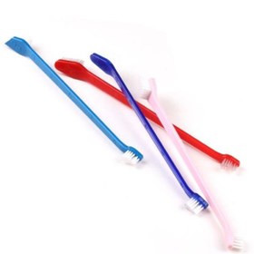 Resim Plastik Köpek Diş Fırçası 4 Adet 