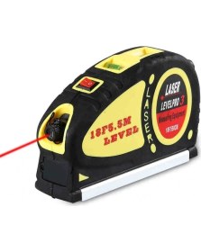 Resim Level Laser Level Pro 3 Su Terazili Hizalama Fonksiyonlu Lazermetre 
