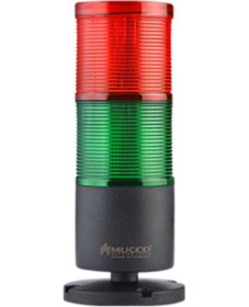 Resim Mucco 24v-dc Flaşör-sabit-buzzer2 Katlı Işıklı Kol 