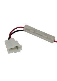 Resim Elektrikli Bisiklet Şarj Soketi Sigortalı Kapaklı E Bike 