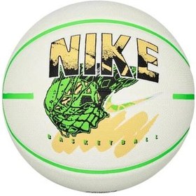 Resim Nike Everyday Playground 8P Graphic Deflated Basketbol Topu Beyaz 
