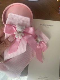 Resim Pink Teddy Socks 
