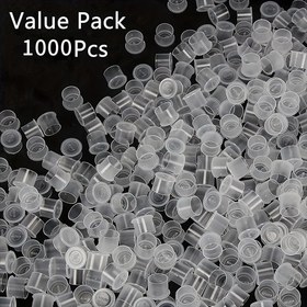 Resim 1000 adet / Torba Dövme Mürekkebi Bardakları Plastik Tek Kullanımlık Dövme Mürekkebi Bardakları Kalıcı Makyaj Boya Mürekkebi Bardakları Kap Dövme Mürekkebi Aksesuarları 