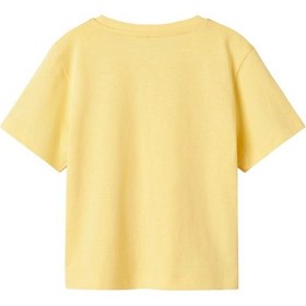Resim Name It Nmfjassa Ss Nreg Top Pb Sarı Kız Çocuk Kısa Kol T-shirt 000000000102263521 Sarı 