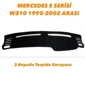 Resim MERCEDES SERİES E W210 3 BOYUTLU VİP DERİ TORPİDO ÖRTÜSÜ 