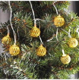 Resim Yılbaşı Pilli Figürlü Led Işık 3mt -top 