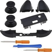 Resim eMagTech Yedek LB RB LT RT Tampon Tetik Düğmeleri Thumbstick Seti Tampon Düğmeleri T6 T8 Tornavida Tamir Parçaları Kiti Xbox Series X & S Controller ile Uyumlu 