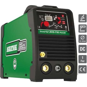 Resim Askaynak Inverter 205 - TIG/PULSE Kaynak Makinesi 