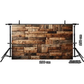 Resim Venspor Rustik Ahşap Arkaplan, 200x150cm, Fon, Duvar Örtüsü 