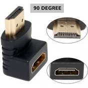 Resim Turbosepet 90 Köşe Hdmi Uzatma Çevirici Adaptör - Ses Görüntü Aktarmı Diğer