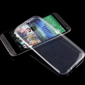 Resim HTC One M8 Uyumlu Kılıf Esnek Ultra Koruyucu Şeffaf Silikon Flexible transparent Case Silicone Case 