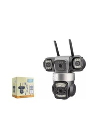 Resim Nodar X5-tech Yt-112 Su Geçirmez Vi-fi İp Kamera 2 2mp Lens Sd Kart Girişli V380 Pro 