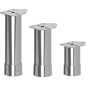 Resim Gürçayhırdavat Topak Mobilya Ayağı Parlak Krom 