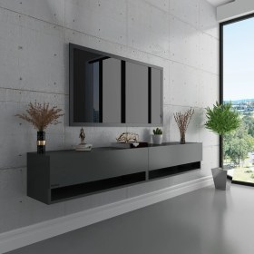 Resim Myniture Duvara Monte Tv Sehpası Antrasit S6102-4 