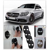 Resim Mercedes Benz C Class W205 Amg Kilit Koruyucu Kapak Seti W205 Amg (398640011) 