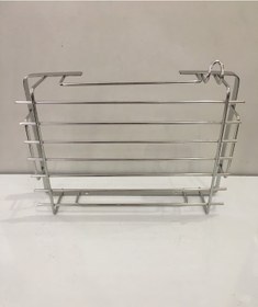 Resim Mabello Banyo Duş Rafı 225x15 Tekli Kare Süngerlik Krom Çok Renkli 