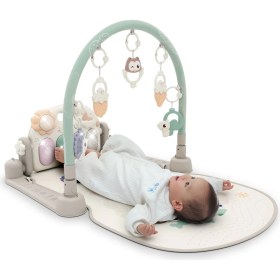 Resim Prego Prag Oyun Halısı 6054 70 x 50 cm Yeşil Renkli Hayvan Desenli Katlanabilir 1 Parça 