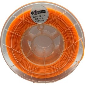 Resim Neon Turuncu Strong Pla Filament 1.75Mm 