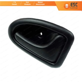 Resim Renault Clio 2 Scenic 1 Trafic için Siyah Sağ İç Kapı Kolu 820002 