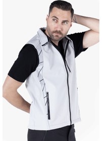 Resim Tiger Softshell Yelek Açık Gri - Siyah 