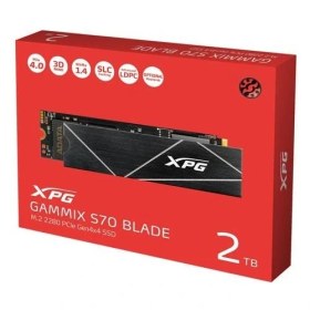Resim Adata XPG 512GB Gammix S70 Blade 7200MB-s-2600MB-s PCIe Gen4 x4 M.2 2280 Ssd Harddisk 