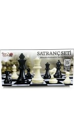 Resim Uravas Store Mey Ithalat® VRD10660 Miknatisli Katlanabi̇li̇r Satranç 