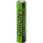 Resim Orion 1000 mAh 1.2 V AAA Ni-MH Endüstriyel Şarj Edilebilir Pil 