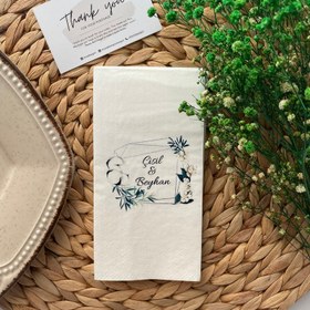 Resim Baskılı Özel Gün Peçetesi | 20 Adet Kişiye Özel Desenli – Düğün, Nişan, Söz ve Davetler İçin 