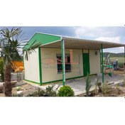 Resim 21 M² 1+1 Çatı+Verandalı Dış Cephe Betopanlı Konut Konteyner 