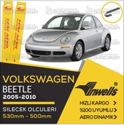 Resim Volkswagen Beetle Muz Silecek Takımı 2005-2010 İnwells N11.3845 