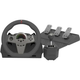 Resim Cosmostech GT100V2 Racing Direksiyon Seti – Gerçekçi 270° Dönüş, Vites & Pedal, Ps4, Pc , Xbox ve Nintendo Uyumlu 