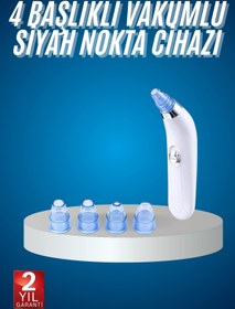 Resim Skygo 4 Başlıklı Vakumlu Siyah Nokta Ve Yüz Temizleme Cihazı 