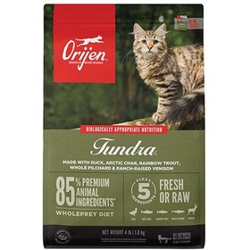Resim Orijen Tundra Etli Tahılsız Yetişkin Kedi Maması 1,8 Kg 