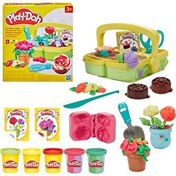 Resim Play Doh Renkli Çiçekler Botanik Oyun Seti G0492 