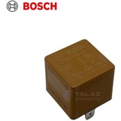 Resim Bosch 12V RÖLE 5 UÇLU 30 A (KAHVERENGİ) (TEK PLATİN) 