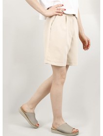 Resim Gönderi R Bej Dolgu Topuk Hakiki Deri Comfort Terlik Bej 