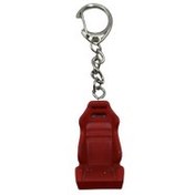 Resim Metal Mini Koltuk Anahtarlık Kırmızı 