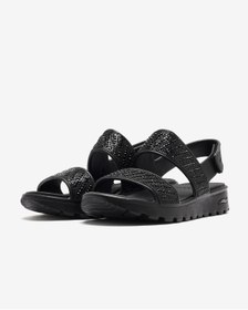 Resim Skechers Arch Fıt Footsteps - Enchant Kadın Siyah Sandalet 111531 Bbk Siyah 