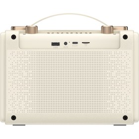 Resim Havit SK823BT Mikrofonlu Bluetooth Hoparlör – Retro Tasarım, Kablosuz BT V5.3 Karaoke 