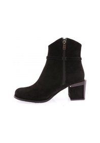 Resim Dgn 790-22k Kadin Kristal Taşli Topuklu Bot 790-1922-R1680 Siyah 