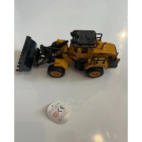 Resim Sürtmeli Iş Makinaları Kepçe Çevirmeli Ön Tekerler 24 x 9 cm 