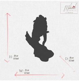 Resim Aslan Kral Heykel Dekoratif Obje Ve Biblo, Masa Dekorasyonu 