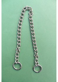 Resim 110 Cm Gümüş Metal Zincirli Yuvarlak Klipsli Çanta Askısı Gümüş 