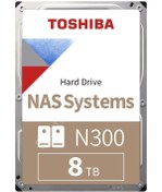 Resim Toshiba 8TB TOSHIBA N300 7200RPM SATA NAS 512M MN10ADA800S 