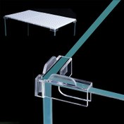 Resim 4 adet Akvaryum Tank Klipsi - Ağır Hizmet Tipi Anti-Kolaylık Köşe Koruyucuları, 5mm-12mm Kalınlığında Akvaryum Duvarları ile Uyumlu, Balık Tankları, Gölet, Nano/Topluluk/Kanister Tanklar için Güvenli Kapak Destek Braketi Kelepçeleri - Kolay Kurulum, Balık Kaçmalarını Önler ve Tank Sabitlemesini Korur, Gölet Aksesuarları, Minimalist Tasarım, Sağlam Yapı, Akvaryum Tutkunları 
