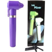 Resim Maiyame Profesyonel Dövme Mürekkebi Karıştırıcı - Hızlı Karışım, Plastik, Mor Renk, Pil Dahil Değil 
