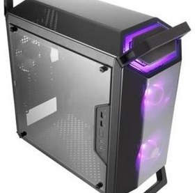 Resim Cooler Master Masterbox Q300P Rc-Mcb-Q300P-Kann-S02 2X120Mm Rgb Fanlı, Esnek Kullanımlı Matx Mini tower Kasa 
