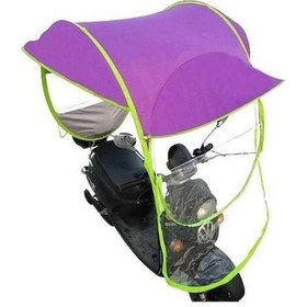 Resim Besthome1 Marka: Jzcat, Motosiklet Ve Scooter İçin Yağmurluk Tentesi, Gölgelik, Branda, Koyu Mavi, Uygun Özelliklere Sahip 