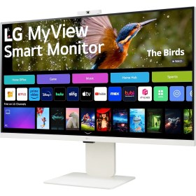 Resim Lg 32" 32SR85U-W Myview 5ms 60Hz (Hdmı+Type-C) Airplay 2 4K UHD IPS Akıllı Monitör With Webos And Built-In 
